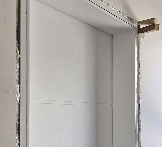 Linha porta pronta PET processo de instalação